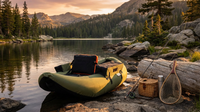 Fishing Boat, Outdoor Fishing Boat, Inflatable Fishing Boat Used in Oceans, Lakes, Rivers for Fishing, Rafting, Exploring — Lifestyle