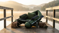 Inflatable Fishing Boat,Portable Oxford Cloth Fishing Boat,136*105*54Cm Outdoor Fishing Boat,130Kg Weight Capacity,For Fishing — Lifestyle